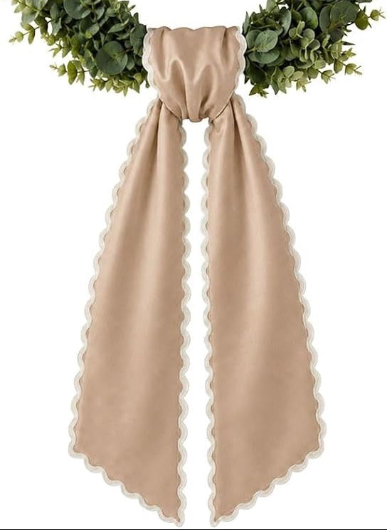 Personalized Monogram Wreath Sash