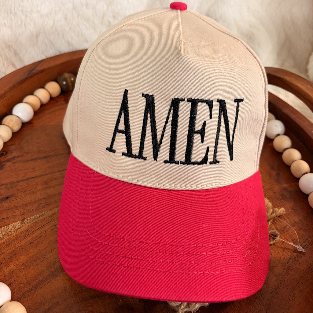 AMEN Embroidered Trucker Hat