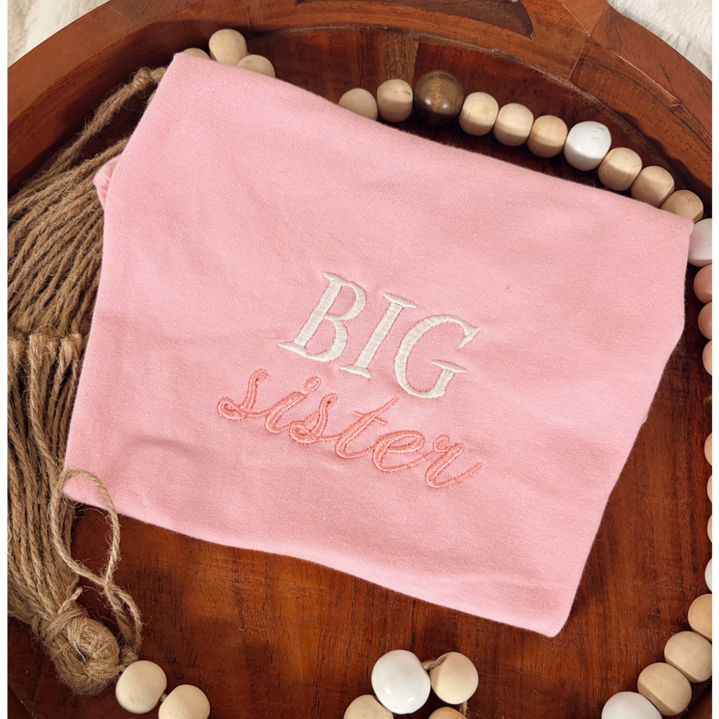 Big Sister Embroidered Shirt